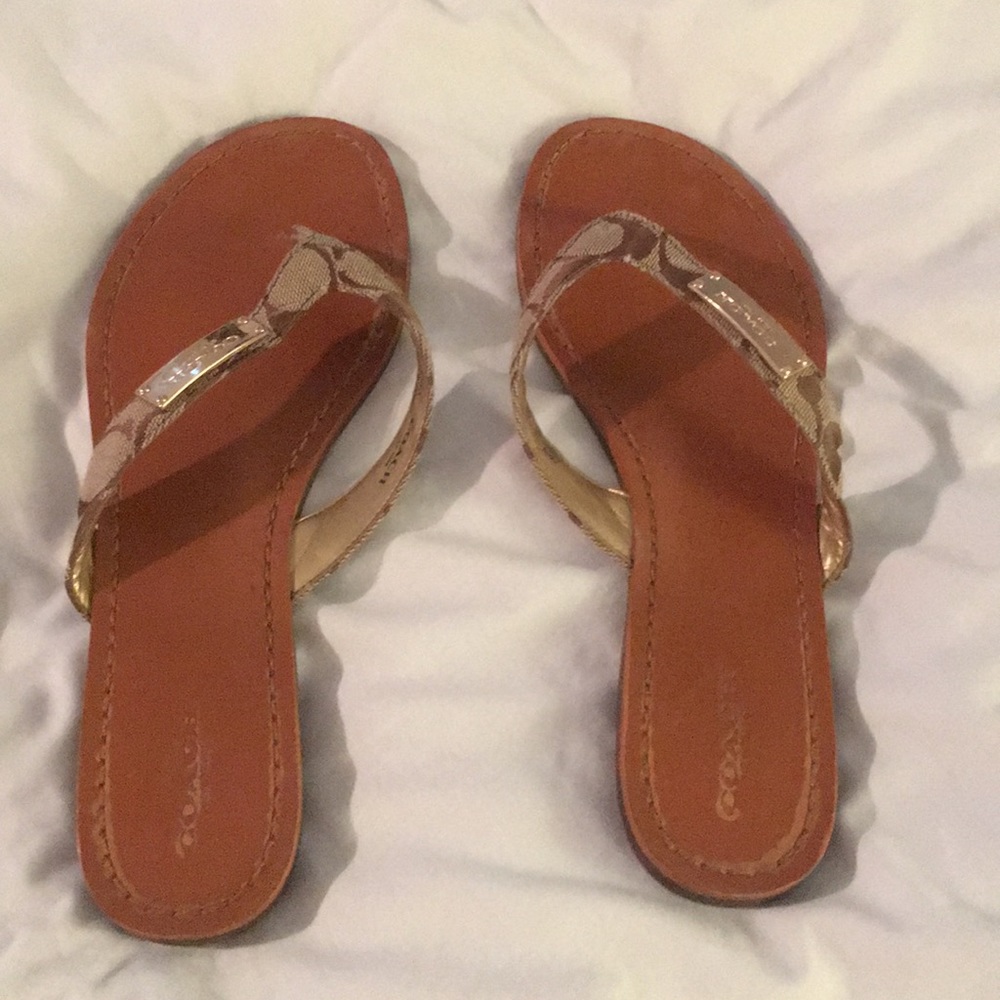 Coach Flip Flops